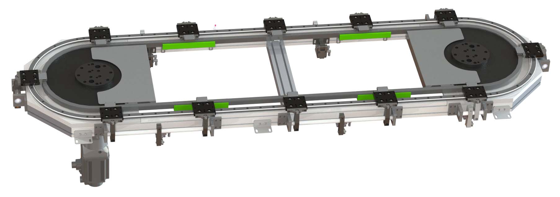 环形导轨输送系统速度提升方案可行性分析与工程建议(图1)