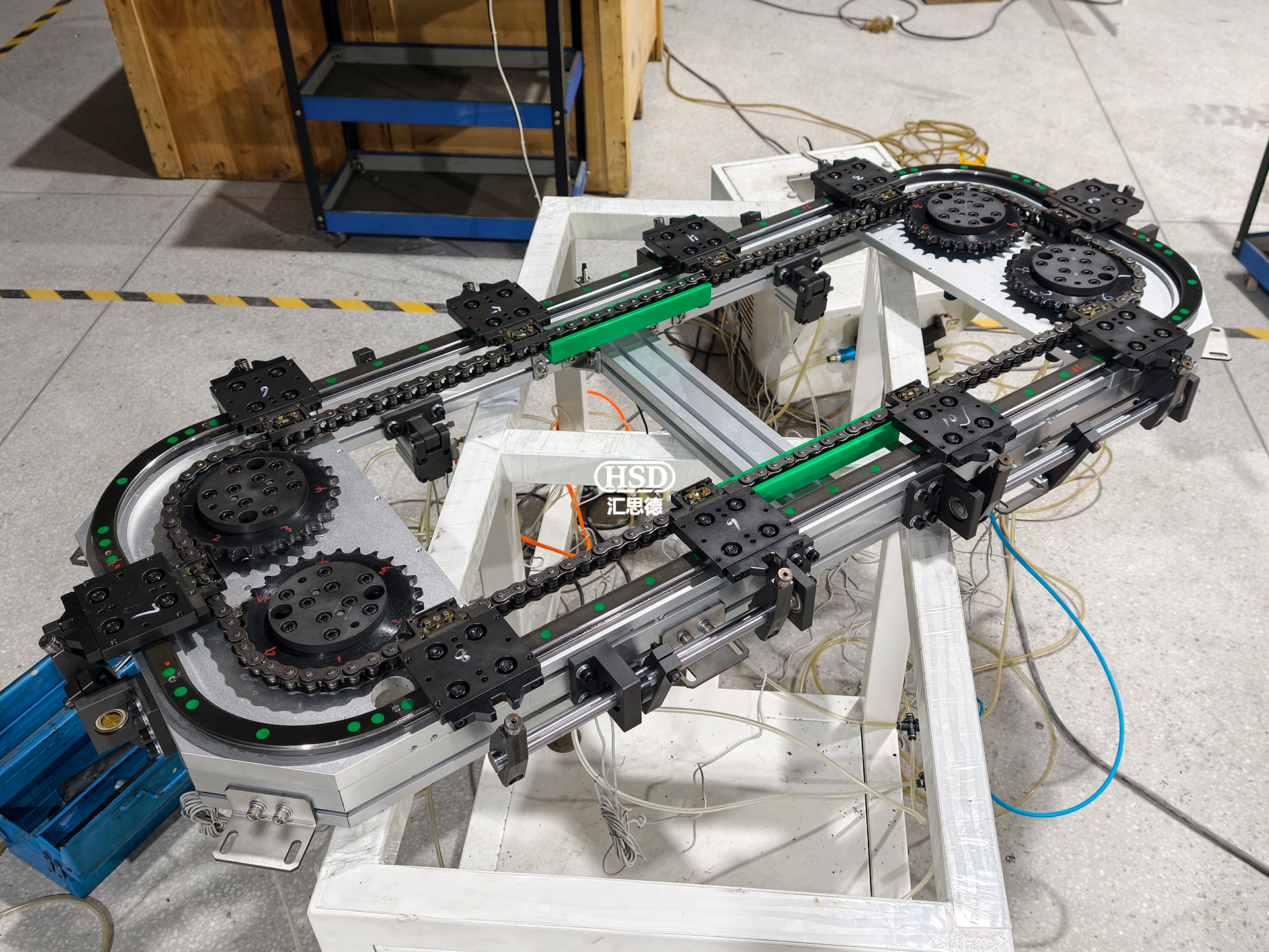 环形导轨输送线转弯顺畅性优化分析报告